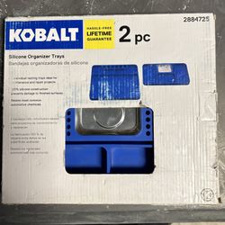 Kobalt Silicone Organizer Insert 2-pc Silicone Tool Tray Set with Magnetic Insert