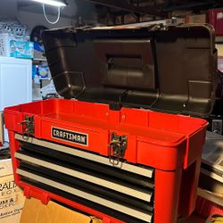 Tool Box 3-Drawer Portable Chest