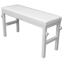 Odyssey BNCHWHT 40″ Wide Portable Bench For Photo Booth Setups - White