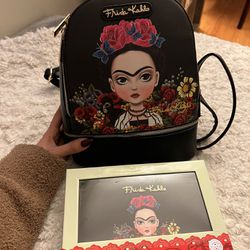Frida Kahlo Backpack And Wallet
