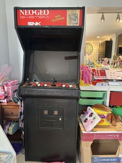 Neo-Geo SNK Arcade Cabinet – Original MVS System – Works