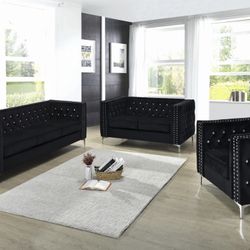 Glam Sofas Set