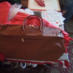 Benoss Milan Leather Duffle Bag 
