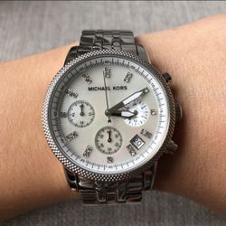 Michael Kors Stainless Steel Silver Watch