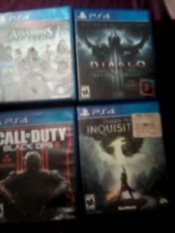 PS4 games