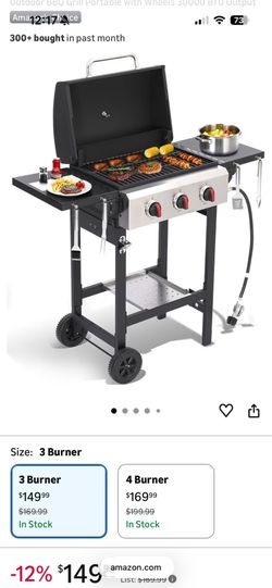 *NEW* BBQ grill (3 burner) never opened