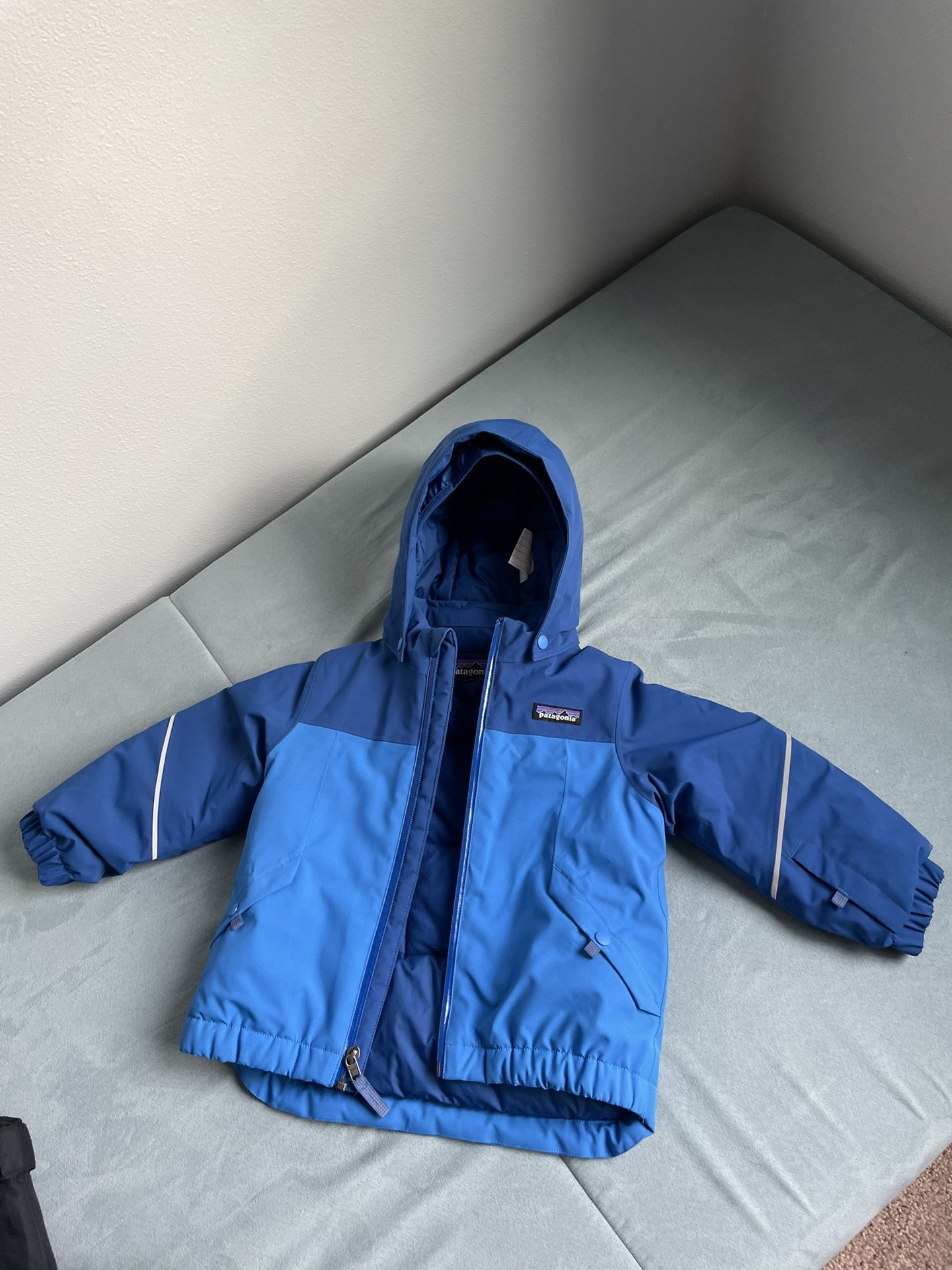 Patagonia Toddler Blue Snow Jacket Size 2T