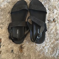 Black Sandals 