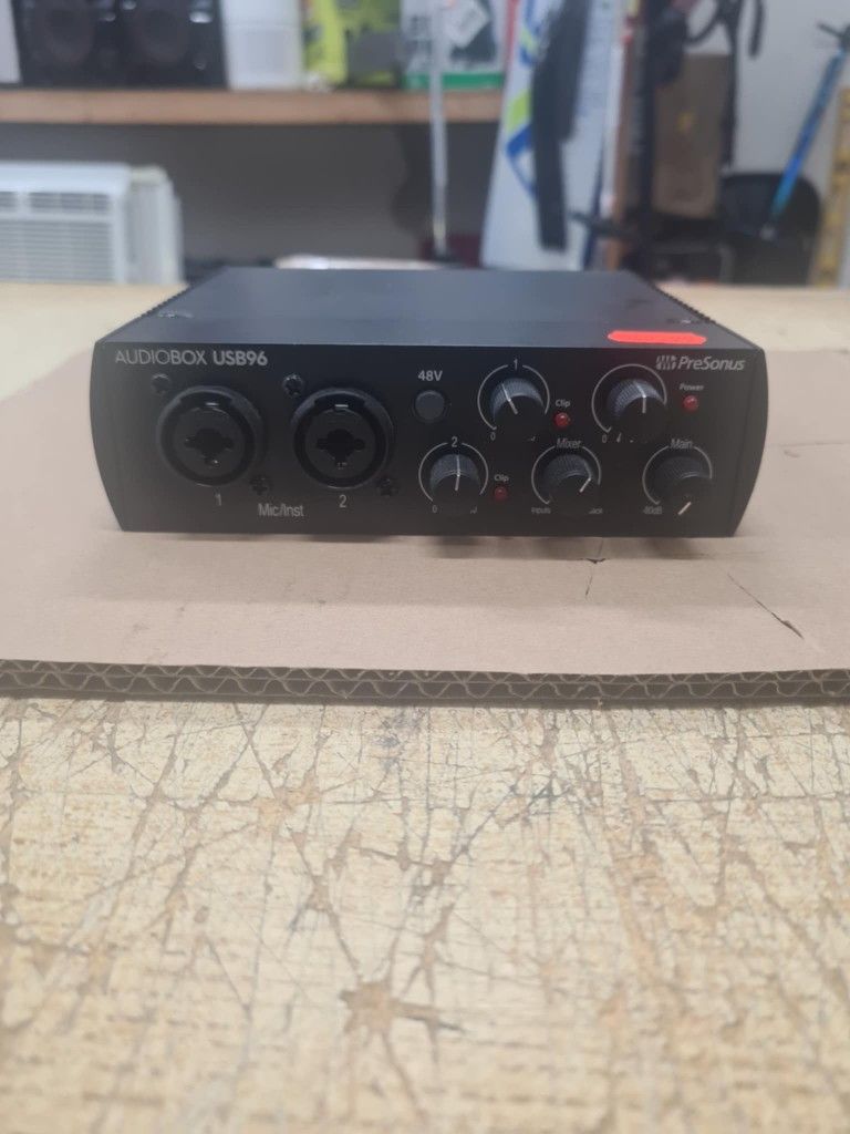 PreSonus AudioBox 96 25th Anniversary USB Audio Interface with Studio One Artist DAW Recording Software