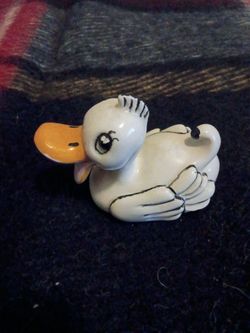 Ceramic Duck Figurine