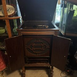 1920s Phonograph Cabinet