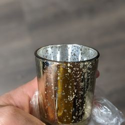 Gold Candle Holder