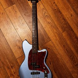 Soda Blue Ibanez Bass Guitar 