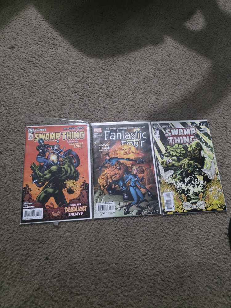 Fantastic 4, Swamp Thing Comics