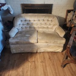 Small Felt Couch 