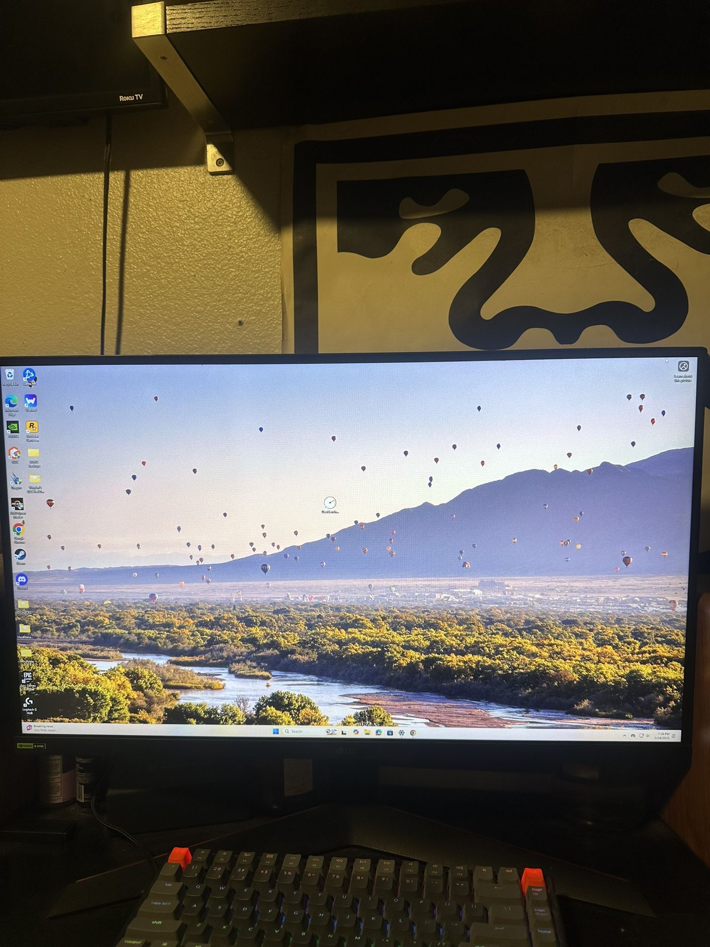 LG Ultragear 1440P 144HZ Gaming Monitor