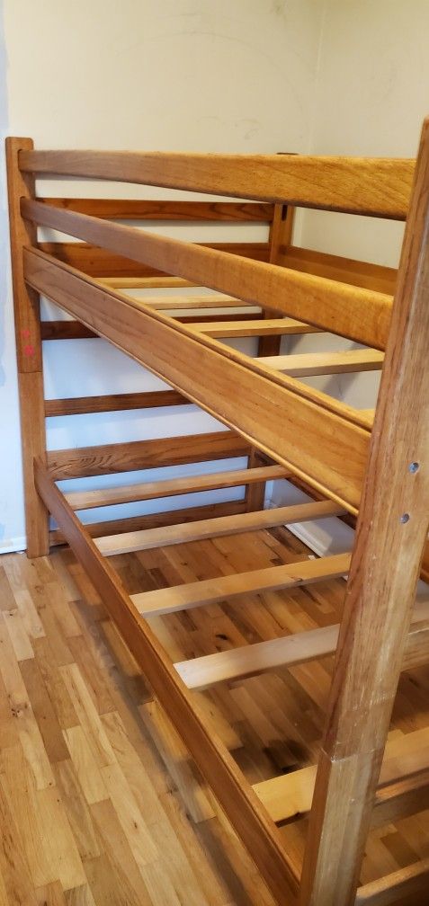 Wood Twin Bunk Bed