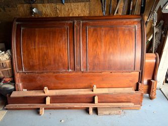 Wooden Headboard + Footboard - King size