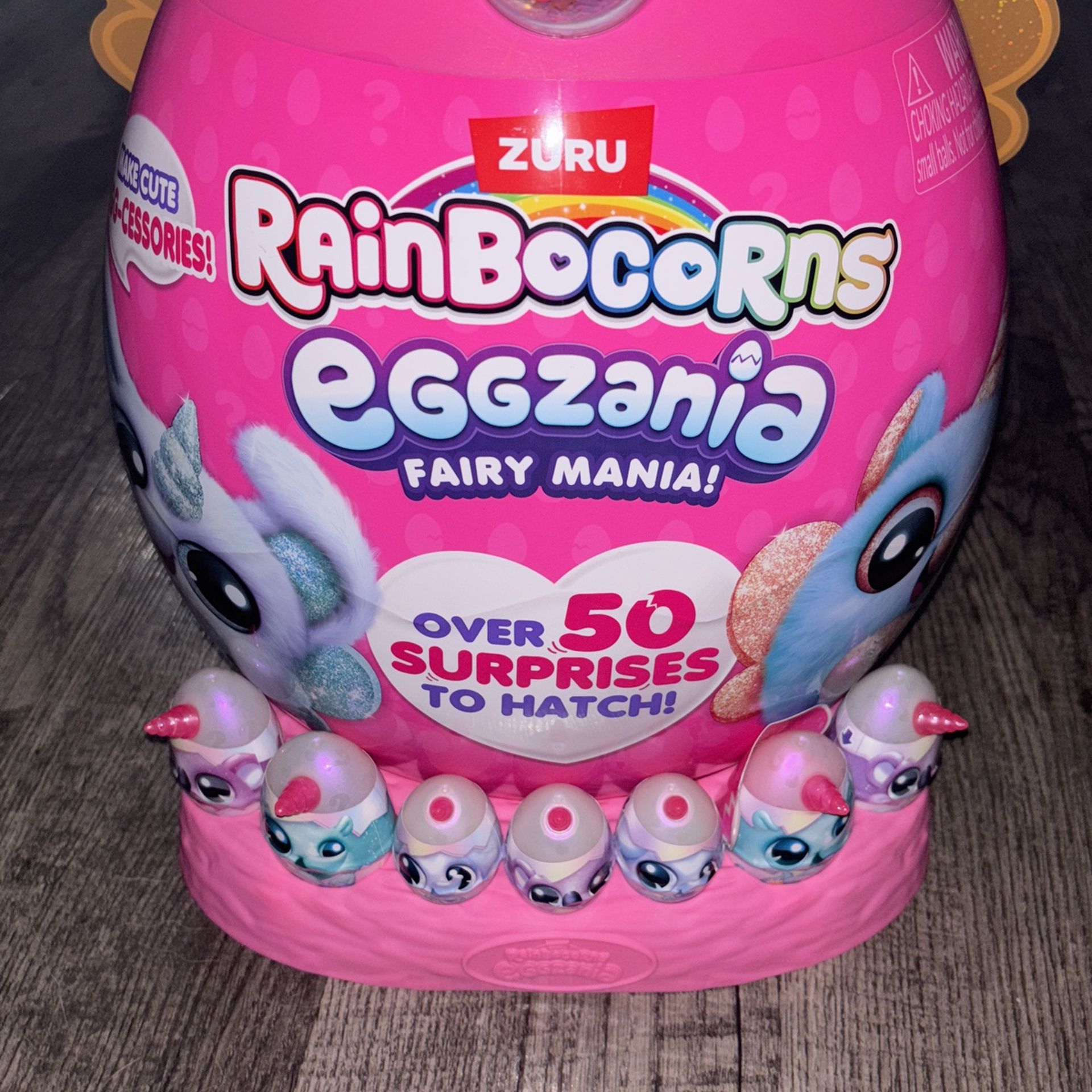 Rainbocorns Eggzania Plush Toy