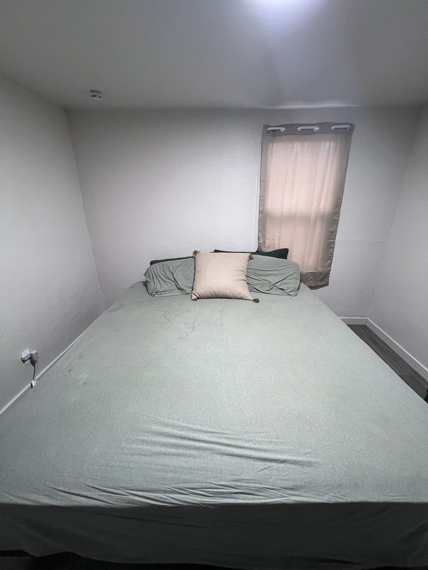 king mattress & bed frame