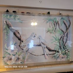 Large 3-D Dennis Shattuck Painting