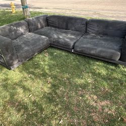 Low Sectional Couch, 9’x7’