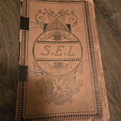 Antique 1928 Letter Diary 