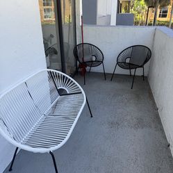 CB2 patio furniture- Ixtapa Set