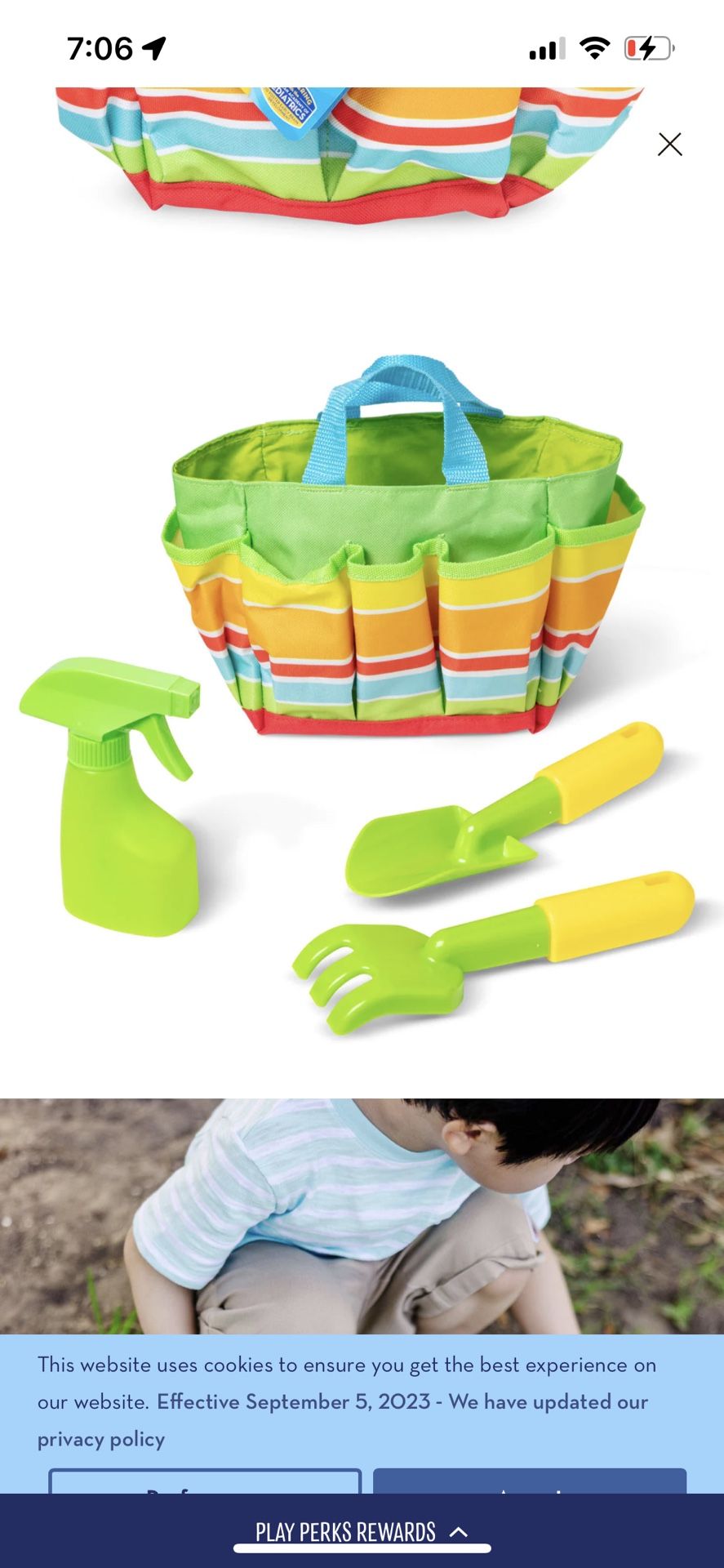 Melissa And Doug Giddy Buggy Tote Set NEW