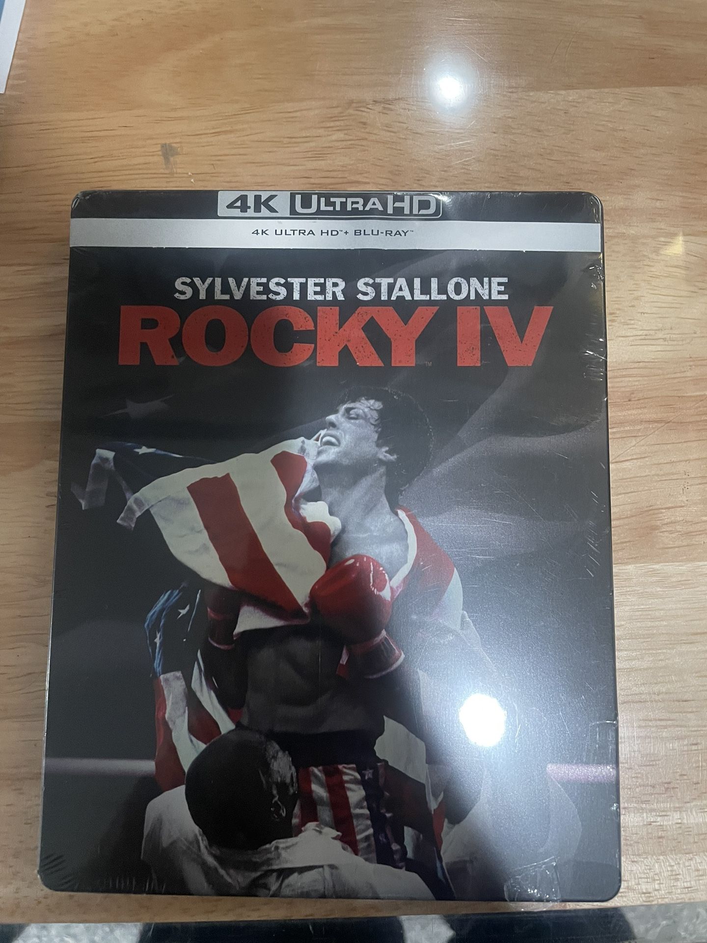 Rocky IV 4 w. Steelbook (4K UHD + Blu-ray,EU Import, Region Free) *NEW*