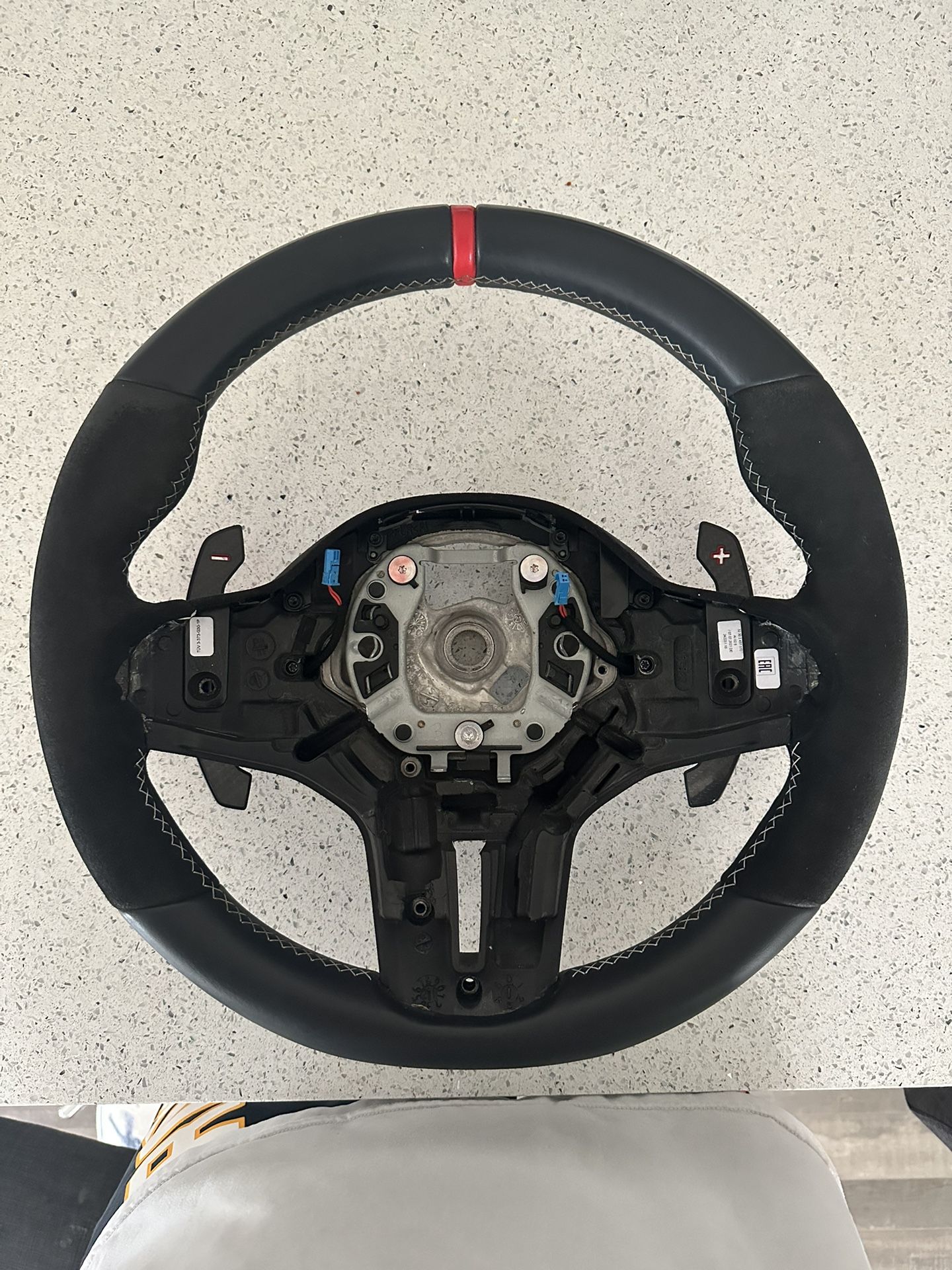 BMW OEM M Performance Steering Wheel w/ Paddle Shifters