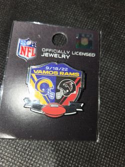 NFL Los Angeles Rams vs Atlanta Falcons Game Pin 2022