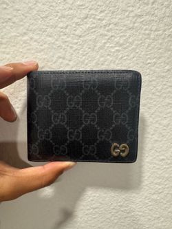 Gucci Wallet GG Bi-Fold Olive Interior
