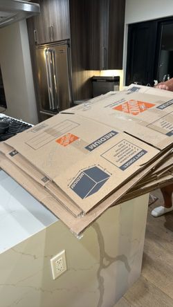 Medium + Large Home Depot Boxes