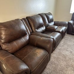 Leather Couches