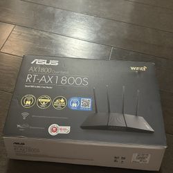 ASUS RT-AX1800S Dual Band WiFi 6 (802.11ax) Smart Router