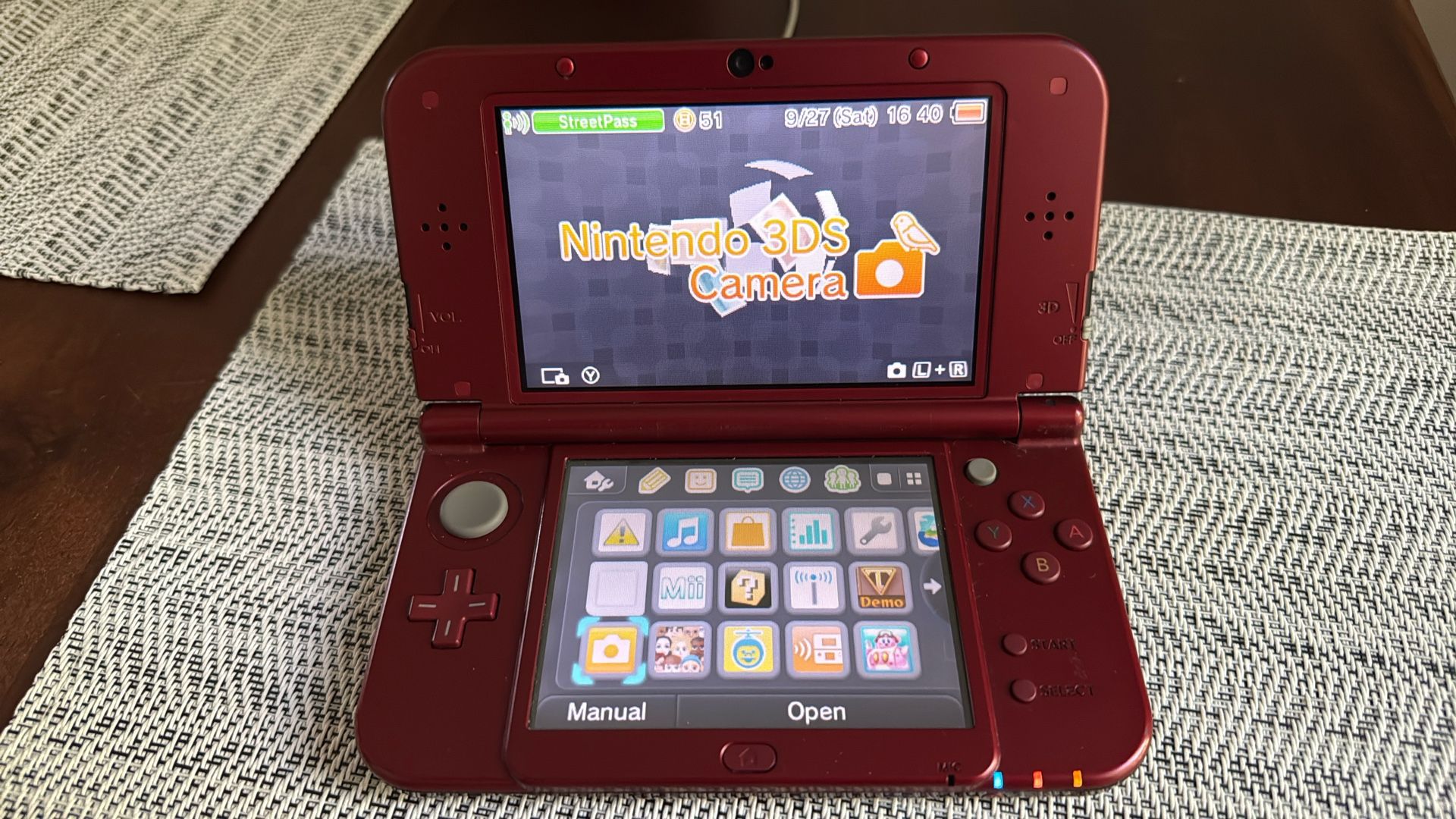 Red New Nintendo 3DS XL