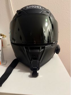 SHOEI RF-SR Full Face Helmet + Cardo Packtalk Edge + Chin Mount