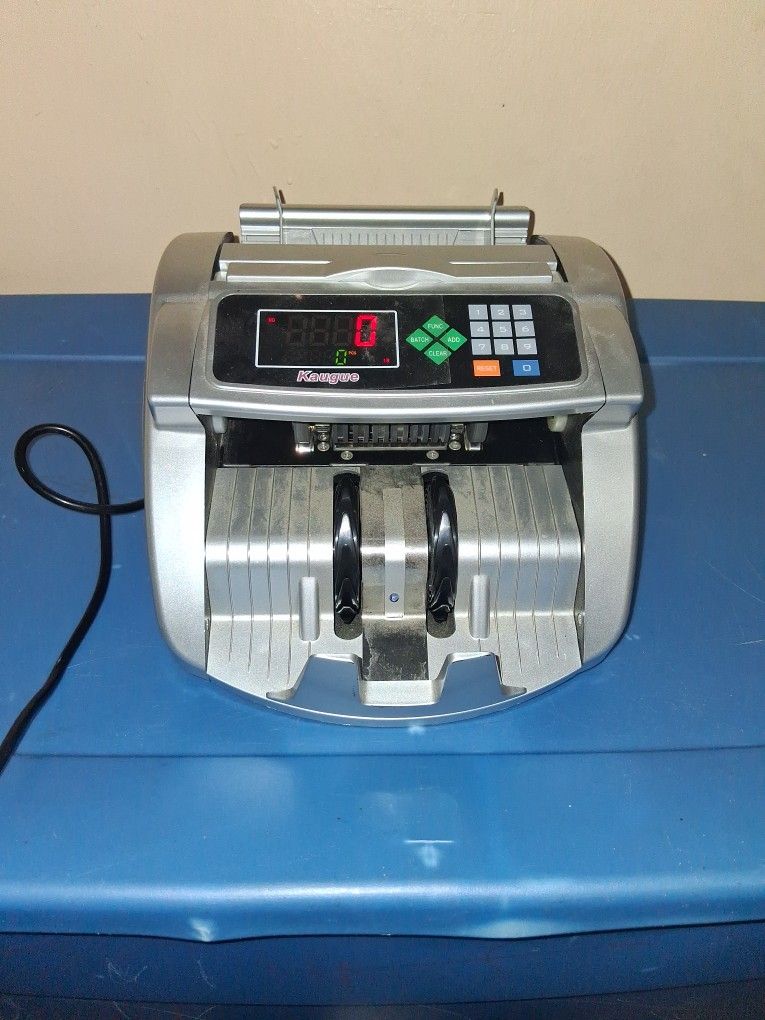 Money Bills Caunt Machine