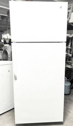 GE White Refrigerator