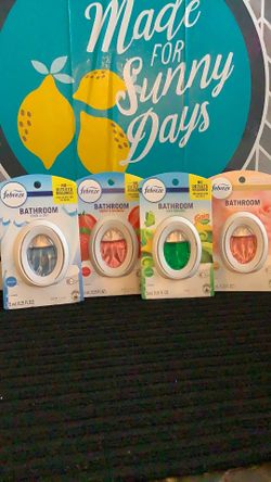 4-Febreze small Space air freshener all for $11