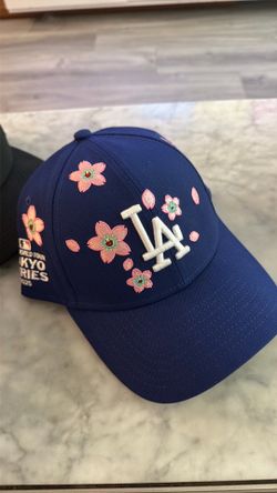 LA Dodgers murakami hats black and blue