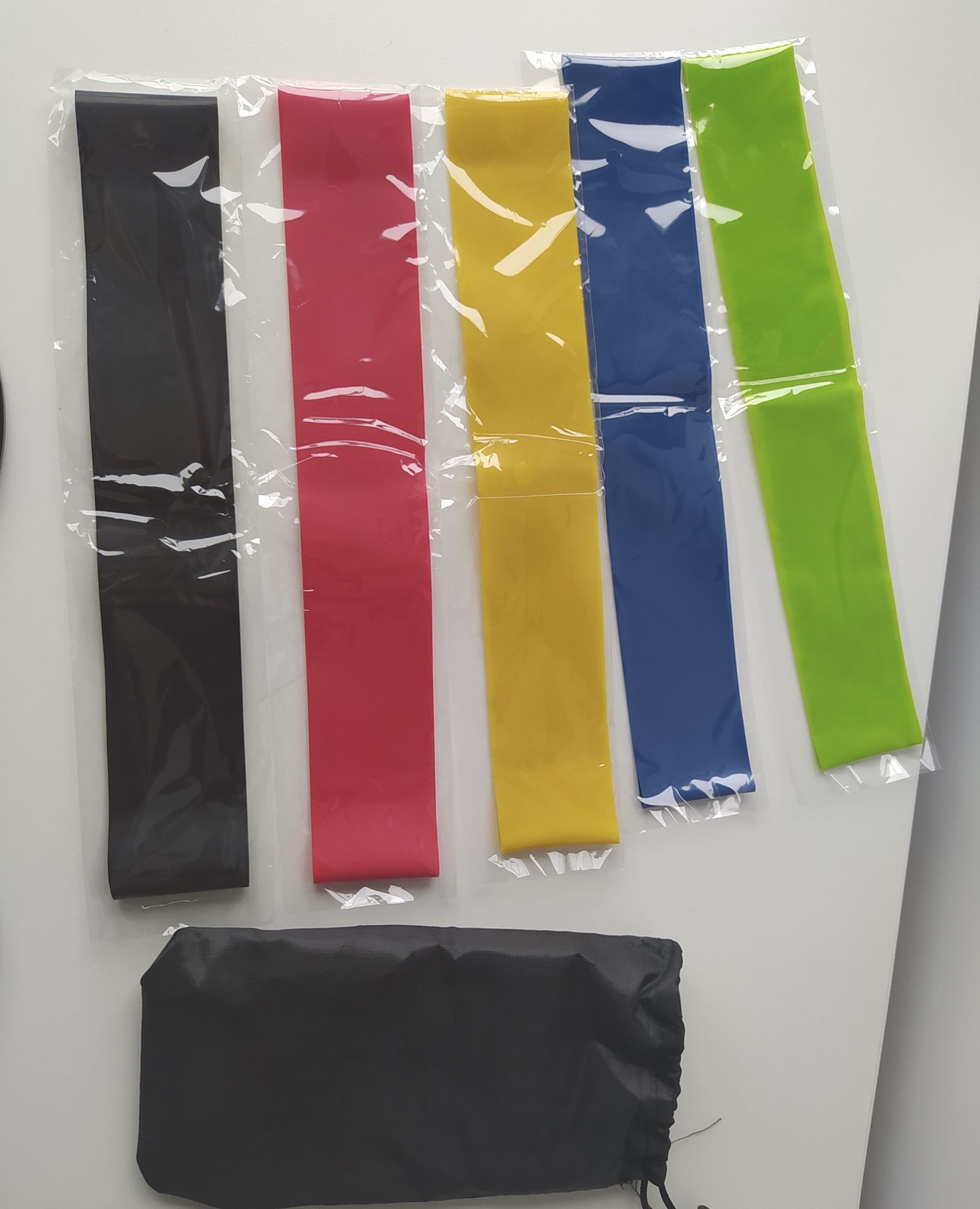 BRAND NEW 5 Piece Latex Resistance Bands Set
