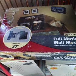 Sanyo's Full Motion Wall Mount 15 To 40 In TVs