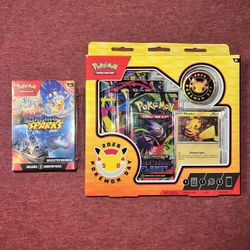 Pokemon Combo Surging Sparks Bundle, Pokemon Day 2026 Collection Box 