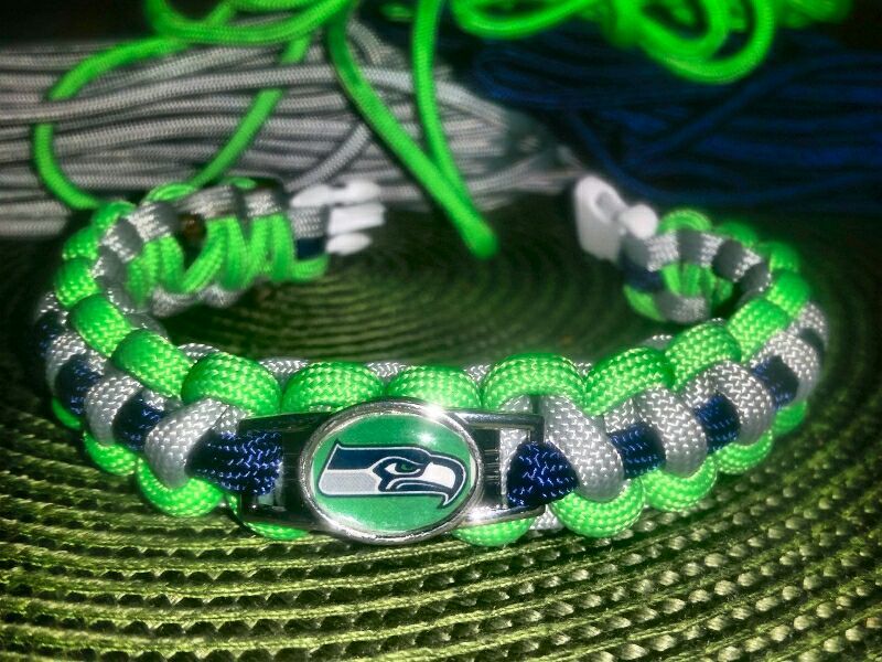 Seattle Seahawks Paracord Bracelets
