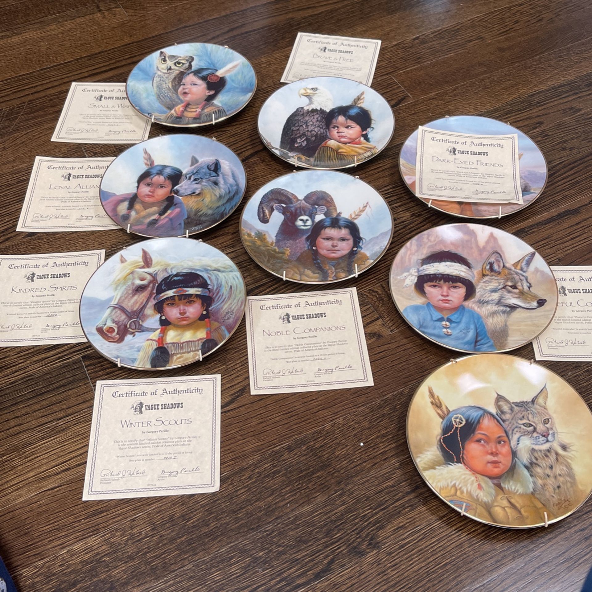 Perillo Pride Of American Indians Series. Gorgeous Collection