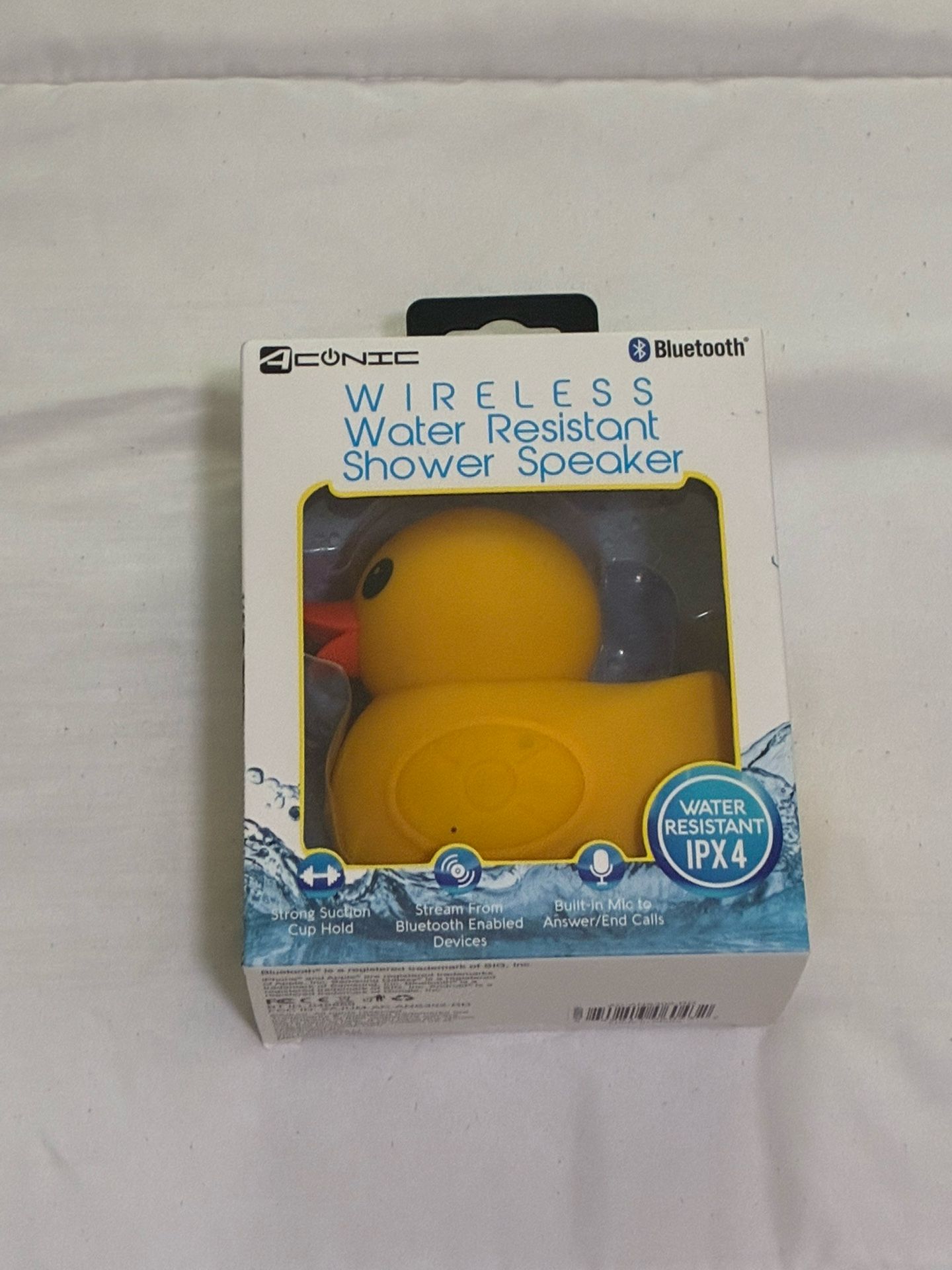 Water resistance shower speaker