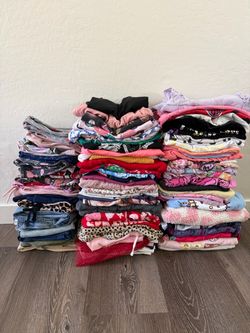 5T girl clothes 90 pieces $100