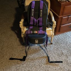 Toddler booster seat for side-by-side
